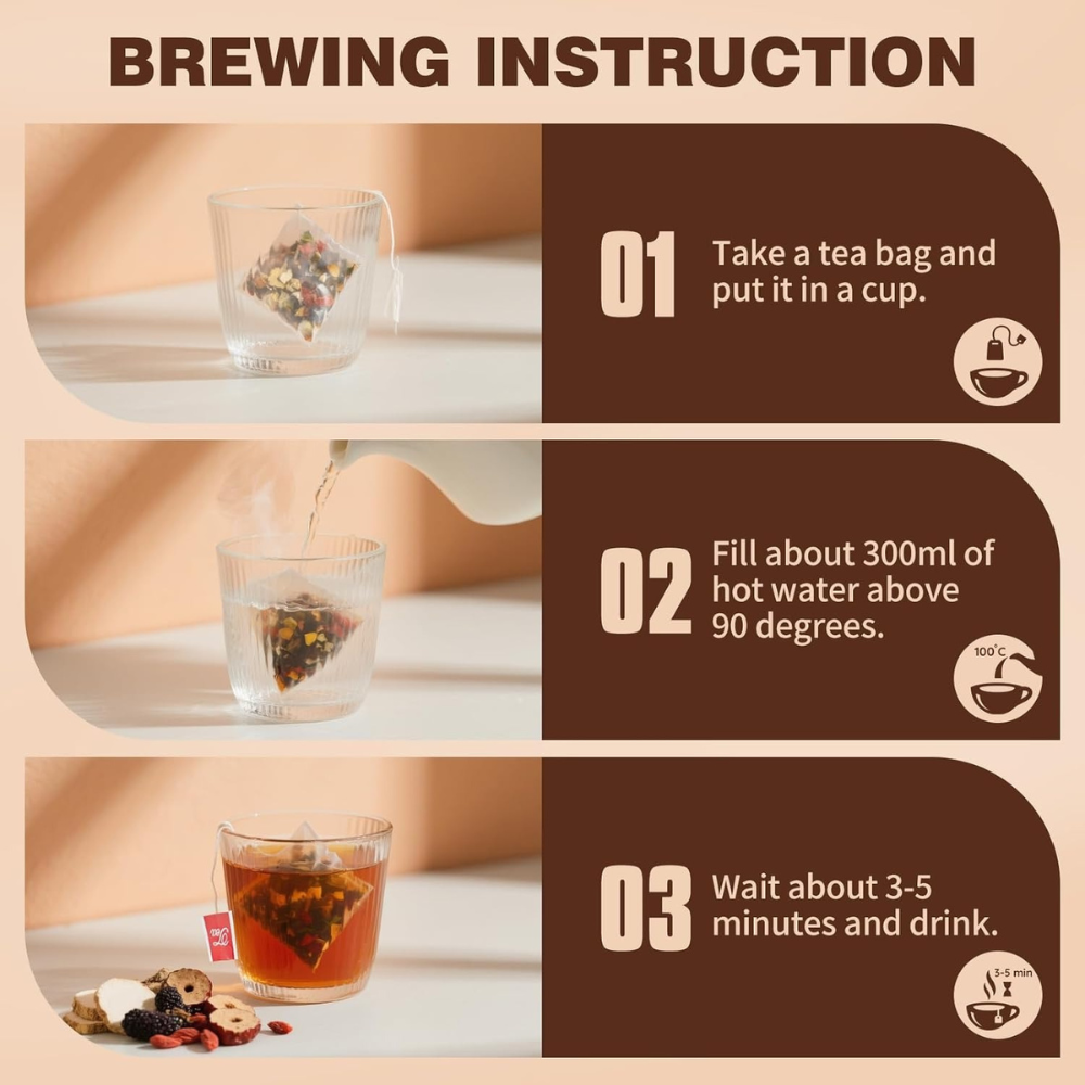 Eight Treasures Herbal Kidney Tea